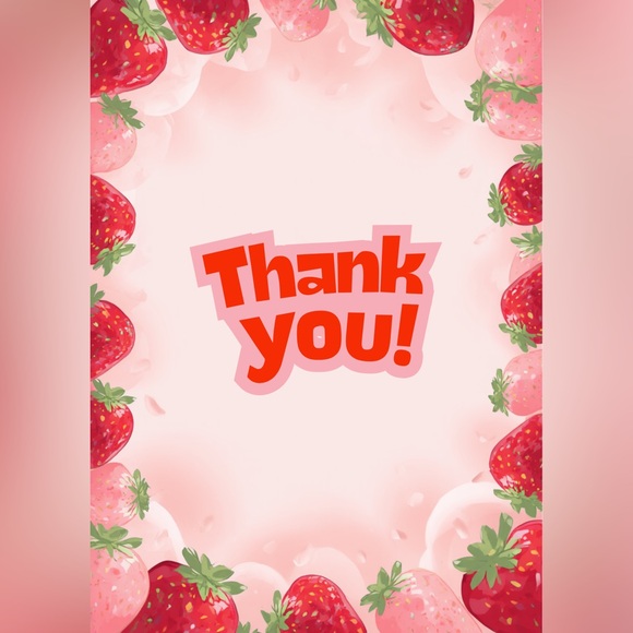 Large Size Thank You Cards (20) - Picture 2 of 8